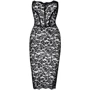 Платье Noir Handmade F301 Catalyst lace up midi dress Вlack, XXL
