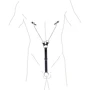 Зажимы для сосков с фиксацией на мошонке Nipple Clamps for Men