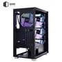 Корпус QUBE GUARD ARGB Dual Side Glass (GUARD_WH86ARGBDG): Материал передней панели сталь