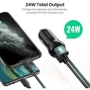 Зарядний пристрій Ugreen Car Charger 2хUSB ED018 24W Black (50875): Особливості Быстрая зарядка