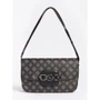 Женская сумка через плечо Guess Hensely Logo Bag темно-серая (HWPM8378210-CMT)