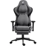 Кресло игровое GT Racer X-2308 Fabric Gray/Black фото 3