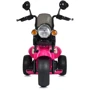 Детский трехколесный электромотоцикл Bambi Harley-Davidson розовый (M 5739EL-8)