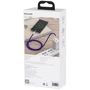 Кабель Baseus USB Cable to USB-C Cafule Metal 40W 1m Purple (CATJK-A05) фото 12