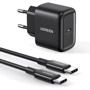 Зарядное устройство Ugreen USB-C Wall Charger CD250 25W Black with USB-C Сable (50581)