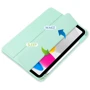 Аксесуар для iPad BeCover Soft Edge Green for iPad 10.9 (2022 / 2024) / iPad 11 2025 (709183): Особливості Приємний на дотик, Складається в підставку, Стильний зовнішній вигляд, Стильний дизайн, Зручно тримати в руці