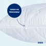 Подушка IDEIA серии Standart Plus 60х60 с молнией (8-31091): Тип Антиаллергенная подушка