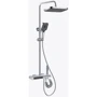 Душевая система Lefton Thermostatic Shower System with 5 Water Modes and Temperature Display Screen-SST2206 Chrome