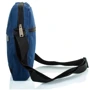 Чоловіча сумка планшет DNK Leather синя (DNK Bag 724-2): Фактура Ткана, матова