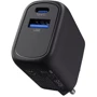 Зарядний пристрій Proove Wall Charger USB-C+USB Silicone Power Plus 30W Black: Особливості Быстрая зарядка, Power Delivery (PD), USB-C