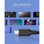 Кабель Ugreen USB Cable to microUSB 1m Black (60136) фото 4