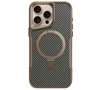 Чехол для iPhone Mobile Case TPU+PC Metal Buttons with MagSafe Carbon Gold for iPhone 16 Pro