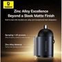 Зарядное устройство Baseus Car Charger USB+USB-C Tiny Star 30W Black (C00035001121-02): Тип автомобильное