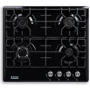 Варочная поверхность газовая Perfelli HGM 61620 BL: Рабочая поверхность эмаль