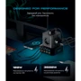 Зарядний пристрій ArmorStandart Wall Charger Resolute Power ARP-544 100W GaN 2m Black (ARM73177): Кабель в комплекті вбудований