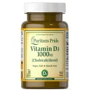 Puritan's Pride Vitamin D3 Витамин D3 1000 МЕ 90 таблеток
