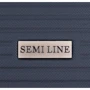 Чемодан Semi Line 24" (M) Navy синий (T5642-2): Застежка Молния