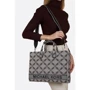 Сумка жіноча Michael Kors Gigi Large Empire Logo Jacquard Tote Bag чорна (30S3S3GT3J006): Застібка Без застібки