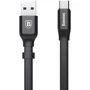 Кабель Baseus USB Cable to USB-C Nimble Portable 23cm Black (CATMBJ-A01)