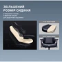 Кресло игровое Anda Seat Luna Pro Gray Fabric Size L (AD18T-44-G-F) фото 6
