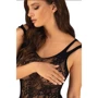 Бодистокинг Obsessive Bodystocking F237 black XL/XXL