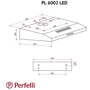 Вытяжка Perfelli PL 6002 BL LED: Тип воздухоочистителя Отвод