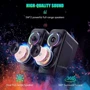Акустична система Onikuma L6 2.0 RGB 10W Black (Onikuma L6) фото 6