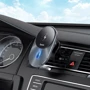 Держатель Hoco Car Holder Air Vent MagSafe 18W CA91 Black for iPhone 16 I 15 I 14 I 13 I 12 series : Особенности MagSafe, автодержатель, магнитный