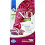 Сухой беззерновой корм Farmina N&D Quinoa Hairball Adult для стимулирования изгнания волосяных комочков c уткой, киноа, яблоком и клюквой 300 г (177894)