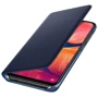 Чехол для телефонов Samsung Wallet Cover Black (EF-WA205PBEGRU) for Samsung A205 Galaxy A20 2019: Материал поликарбонат и полиуретан