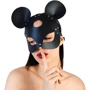 Кожаная маска мышки Art of Sex - Mouse Mask, черный