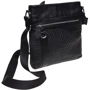 Мужская сумка планшет Borsa Leather черная (K15003-4-black)