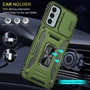 Чехол для телефонов Mobile Case Camshield Army Ring Army Green for Samsung A155 Galaxy A15 4G / A156 Galaxy A15 5G: Материал TPU (термополиуретан) и поликарбонат