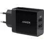 Зарядний пристрій ANKER USB Wall Charger PowerPort2 2xUSB 24W/4.8A V3 Black (A2021L11)