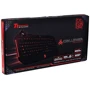 Клавиатура Tt eSPORTS Challenger Illuminated (KB-CHL002RUB): Тип клавиш мембранный
