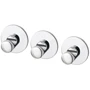 Гачок самоклеючий хромований ІКЕА Skoghall Chrome (50567830)