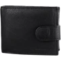 Мужское портмоне DNK Leather черное (DNKN035L-CCF-black): Материал Натуральная кожа