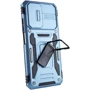 Чехол для телефонов Mobile Case Camshield Army Ring Light Blue for Xiaomi Redmi Note 11 Pro (Global) / Note 11 Pro 5G / Note 11E Pro: Материал TPU (термополиуретан) и поликарбонат