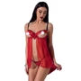 Эротический комплект Passion Exclusive CHERRY CHEMISE red XXL/XXXL