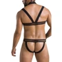 Соблазнительный комплект Passion 043 SET JACOB black XXL/XXXL