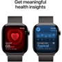 Apple Watch Series 11 GPS + Cellular 46mm Slate Titanium Case with Slate Milanese Loop - M/L (MFD44)
