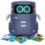 Умный робот с сенсорным управлением и обучающими карточками - AT-ROBOT 2 (темно-фиолетовый, озвуч.укр) (AT002-02-UKR): Рекомендуемый возраст от 3 лет