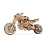 Механічний 3D пазл Ugears Мотоцикл Scramber з коляскою (6336921) фото 3