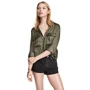 Блуза H&M 4792015 50 зеленая с длинным рукавом