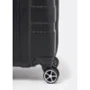 Валіза Ricco Grande М чорна (T1ABS550black-M): Матеріал Пластик