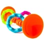 Прорізувач-брязкальце на присосках Fat Brain Toys pipSquigz Loops помаранчевий (F165ML): Колір оранжевый