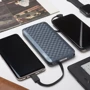 Внешний аккумулятор iWALK Power Bank Scorpion 12000mAh Lightning/microUSB/USB-C Blue (UBT12000X): Встроенный кабель Apple Lightning / microUSB
