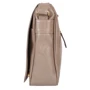 Женская сумка почтальонка Laskara золотистая (LK-DD223-taupe-gold): Фактура Тиснение, Матовая, Гладкая