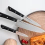 Набор кухонных ножей Fissman Matsumoto 420J2 сталь 3 предмета (2711) фото 12