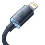 Кабель Baseus Cable USB-C to Lightning Crystal Shine 20W 1.2m Black (CAJY000201) фото 3